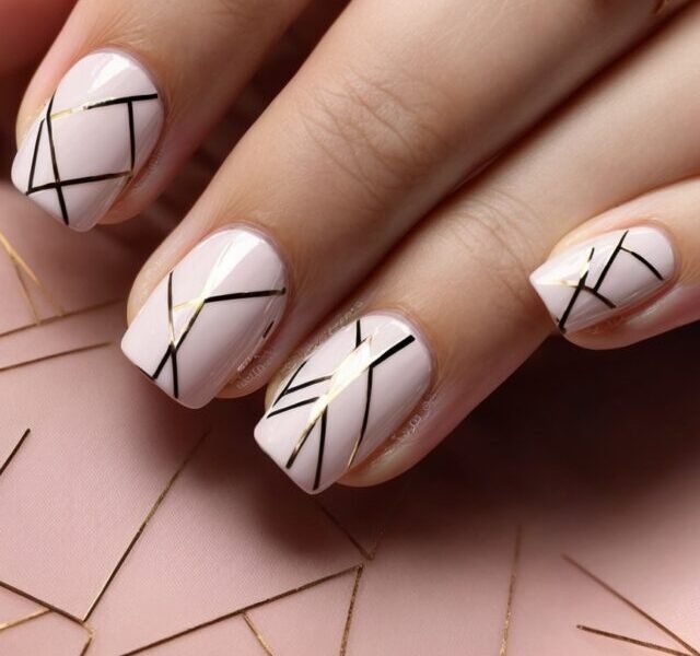 Line Nail Art Designs
