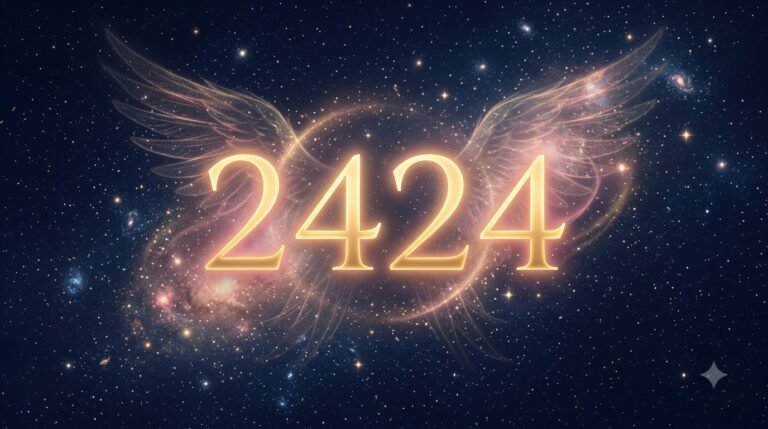 angel number 2424 twin flame guide with mirrored numbers