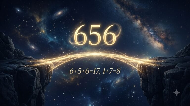 Angel number 656 career bridge guide with cosmic bridge and numerology