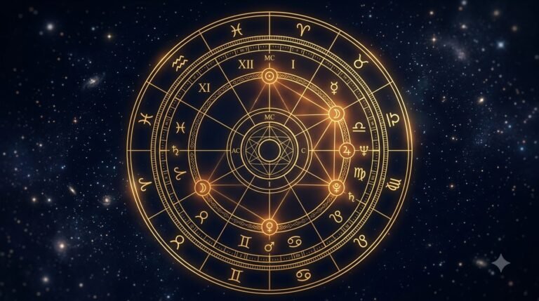 How to read birth chart beginner's guide with zodiac wheel
