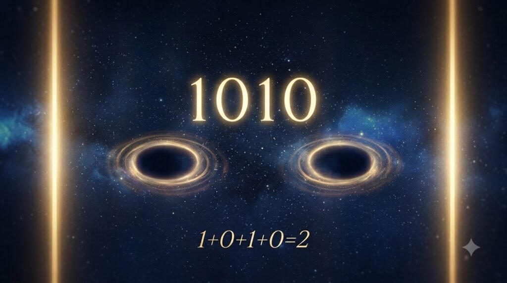 Angel number 1010 second awakening guide with cosmic portal and numerology