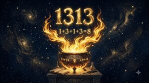 Angel Number 1313: Why This Rare Signal Means a Two-Stage Rebirth 2 Angel number 1313 alchemist guide with cosmic crucible and numerology