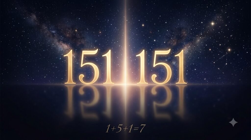 Angel Number 151: When Life Sends You Back to Begin Again 22 Angel number 151 reset number palindrome guide with cosmic mirror and numerology