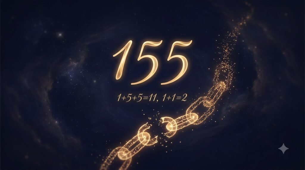 Angel Number 155: The Loop Breaker That Frees You 21 Angel number 155 cycle breaker guide with cosmic chain breaking and numerology