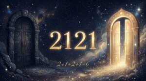 Angel Number 2121: The Two Doors That Open Into Arrival 2 Angel number 2121 two doors guide with cosmic threshold and numerology