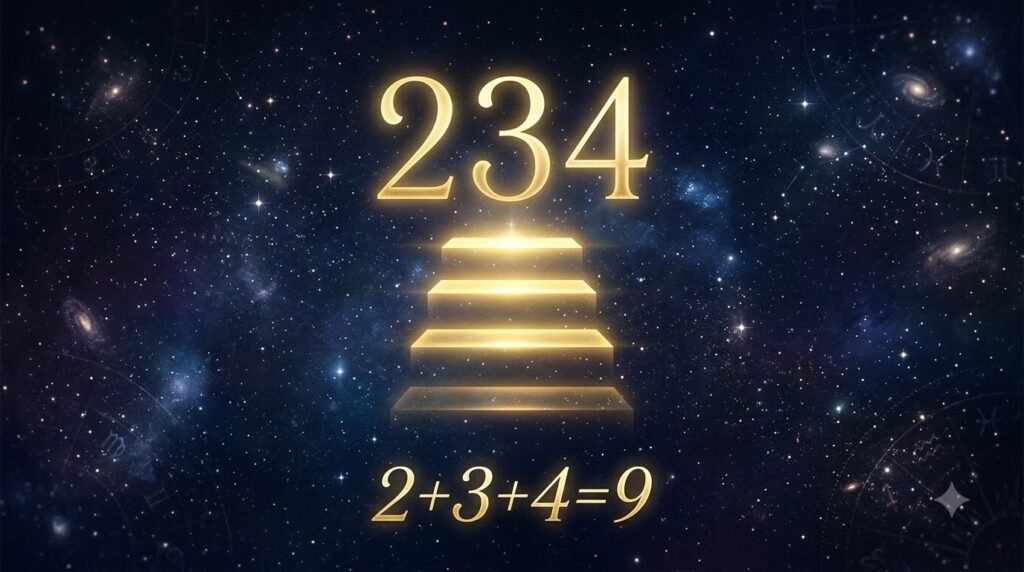 Angel number 234 ladder guide with cosmic steps and numerology
