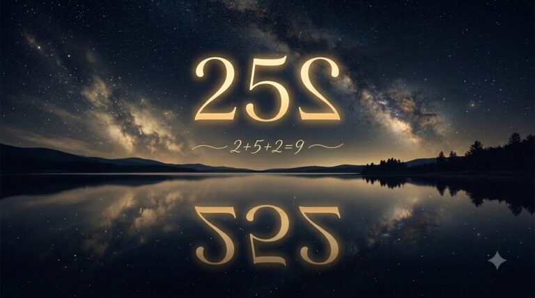Angel number 252 balanced partnership guide with cosmic mirror and numerology
