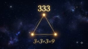 Angel Number 333: Why This Rare Triple Signal Means Create Now 2 Angel number 333 expression circuit guide with cosmic triangle and numerology